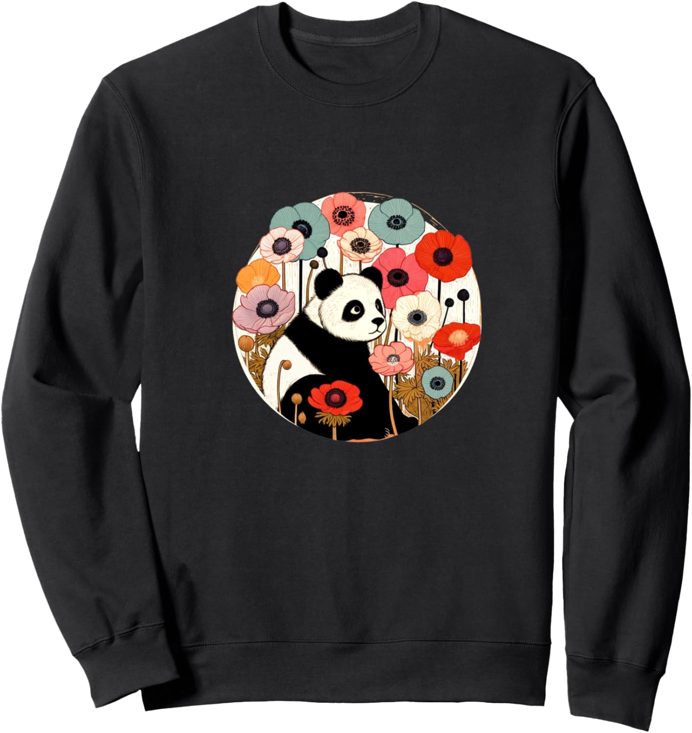 Толстовка с изображением панды и цветочным рисунком панды Panda Bear Flowers Snugg, черный
Толстовка с изображением панды и цветочным рисунком панды Panda Bear Flowers Snugg, черный