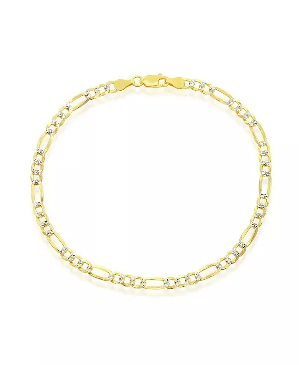 Браслет из стерлингового серебра 4 мм с паве-фигаро, позолоченный Simona, gold
Браслет из стерлингового серебра 4 мм с паве-фигаро, позолоченный Simona, gold