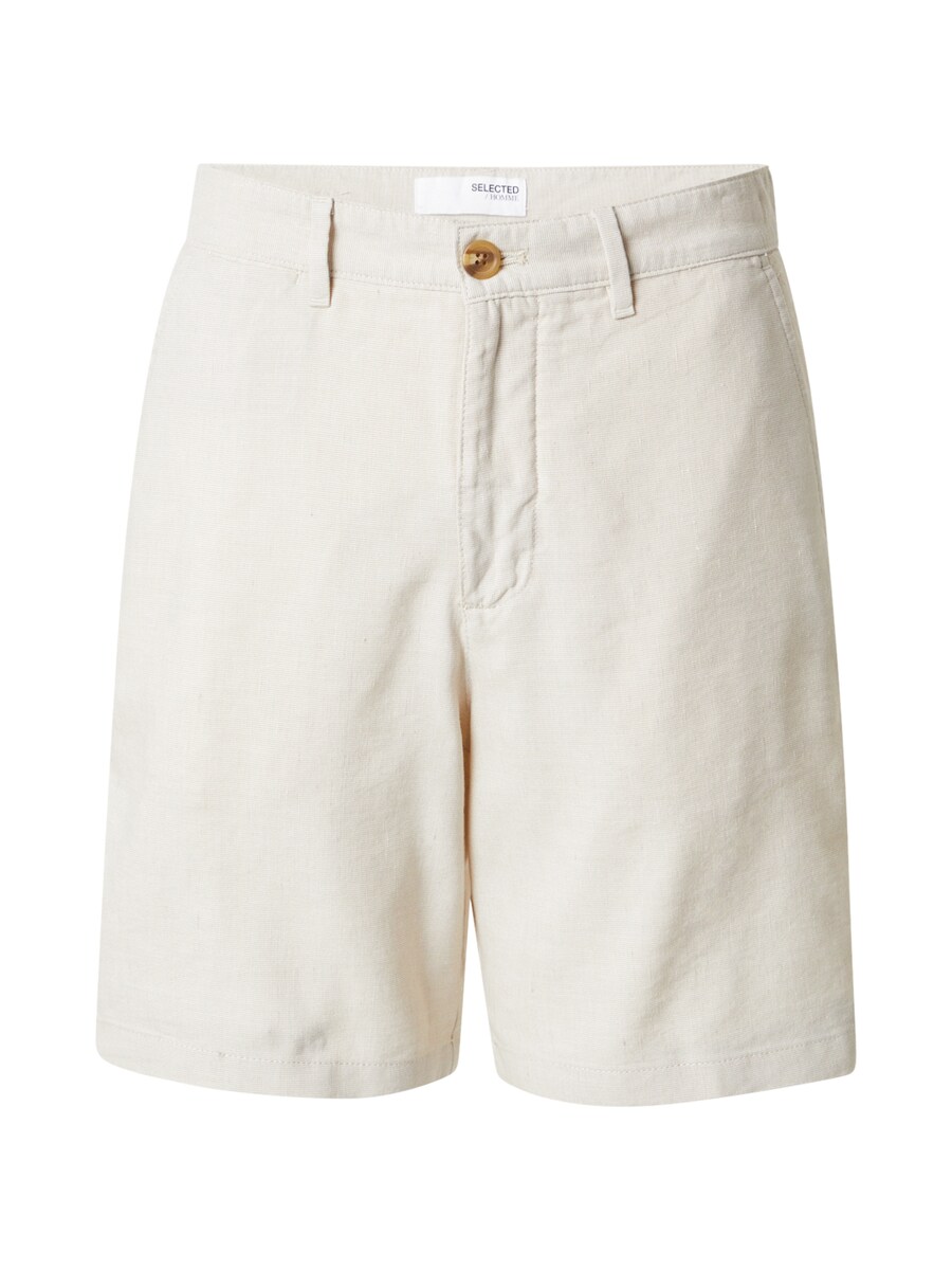 Обычные брюки-чинос SELECTED SLHMILES, кремовый 
Обычные брюки-чинос SELECTED SLHMILES, кремовый