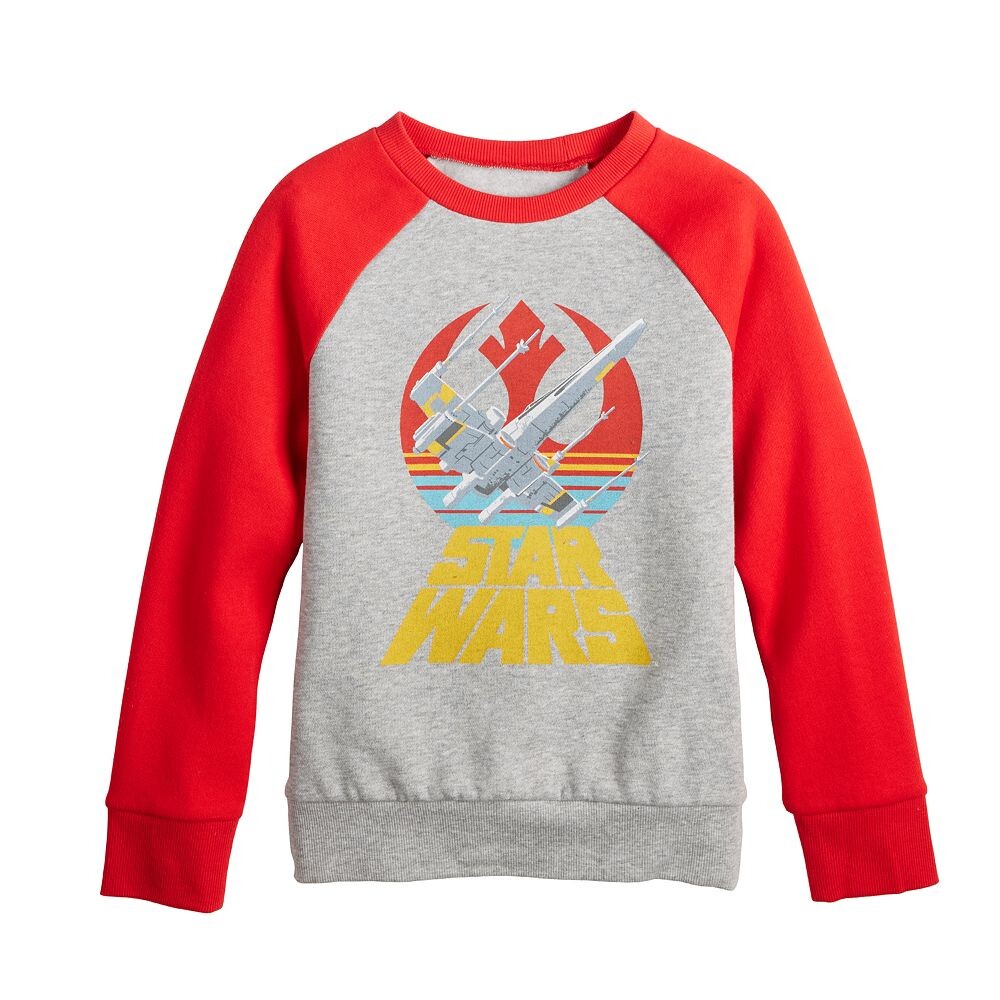 Флисовая толстовка Jumping Beans Star Wars для мальчиков 4–12 лет, цвет Heather Gray
Флисовая толстовка Jumping Beans Star Wars для мальчиков 4–12 лет, цвет Heather Gray