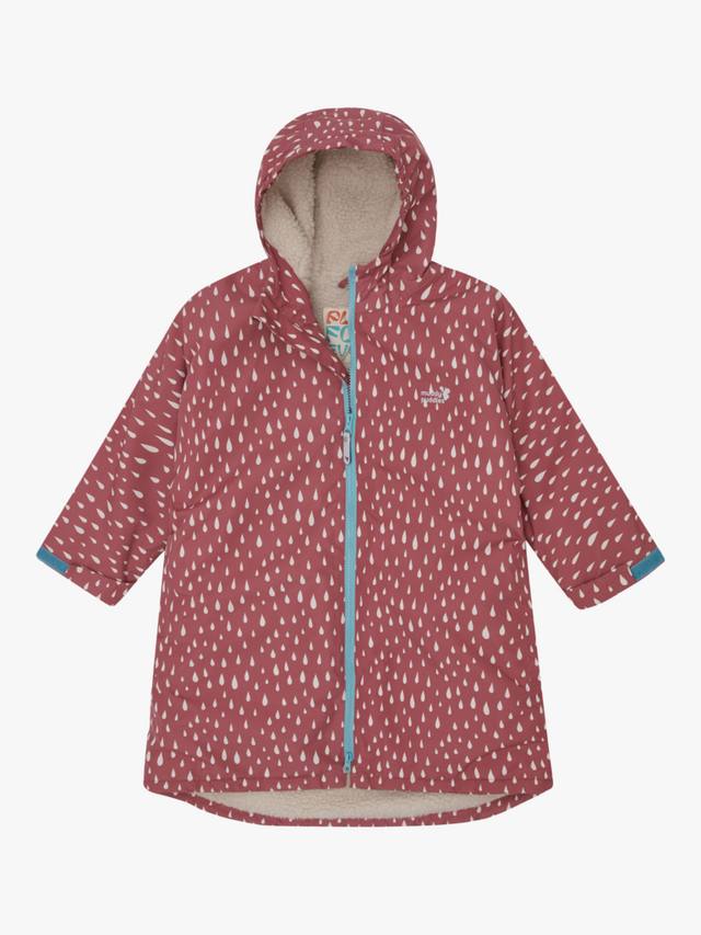 Детский халат с капюшоном на флисовой подкладке Muddy Puddles, Pink Drops
Детский халат с капюшоном на флисовой подкладке Muddy Puddles, Pink Drops