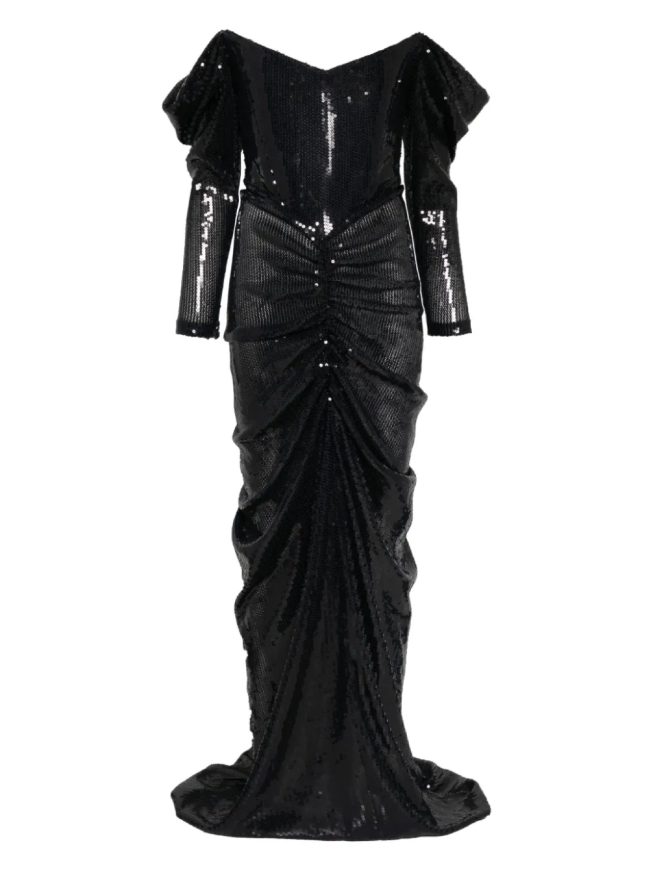 Платье миди с открытыми плечами и драпировкой Alex Perry, синий
Платье миди с открытыми плечами и драпировкой Alex Perry, синий