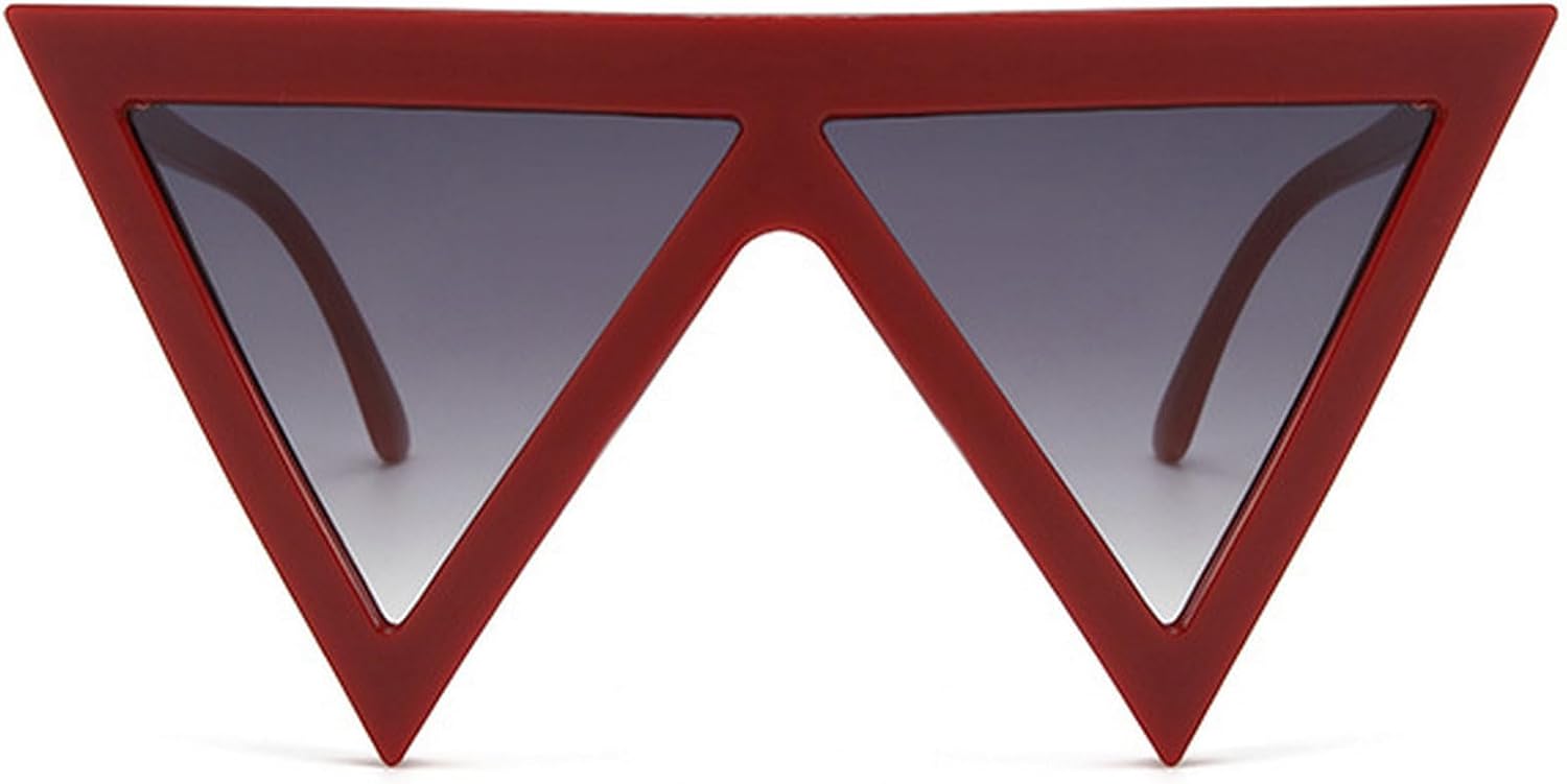 Большие треугольные солнцезащитные очки в стиле панк для женщин, крупная оправа, 2025 год, роскошные ветрозащитные очки для женщин, защита от УФ-излучения UV400 mincl, Red
Большие треугольные солнцезащитные очки в стиле панк для женщин, крупная оправа, 2025 год, роскошные ветрозащитные очки для женщин, защита от УФ-излучения UV400 mincl, Red