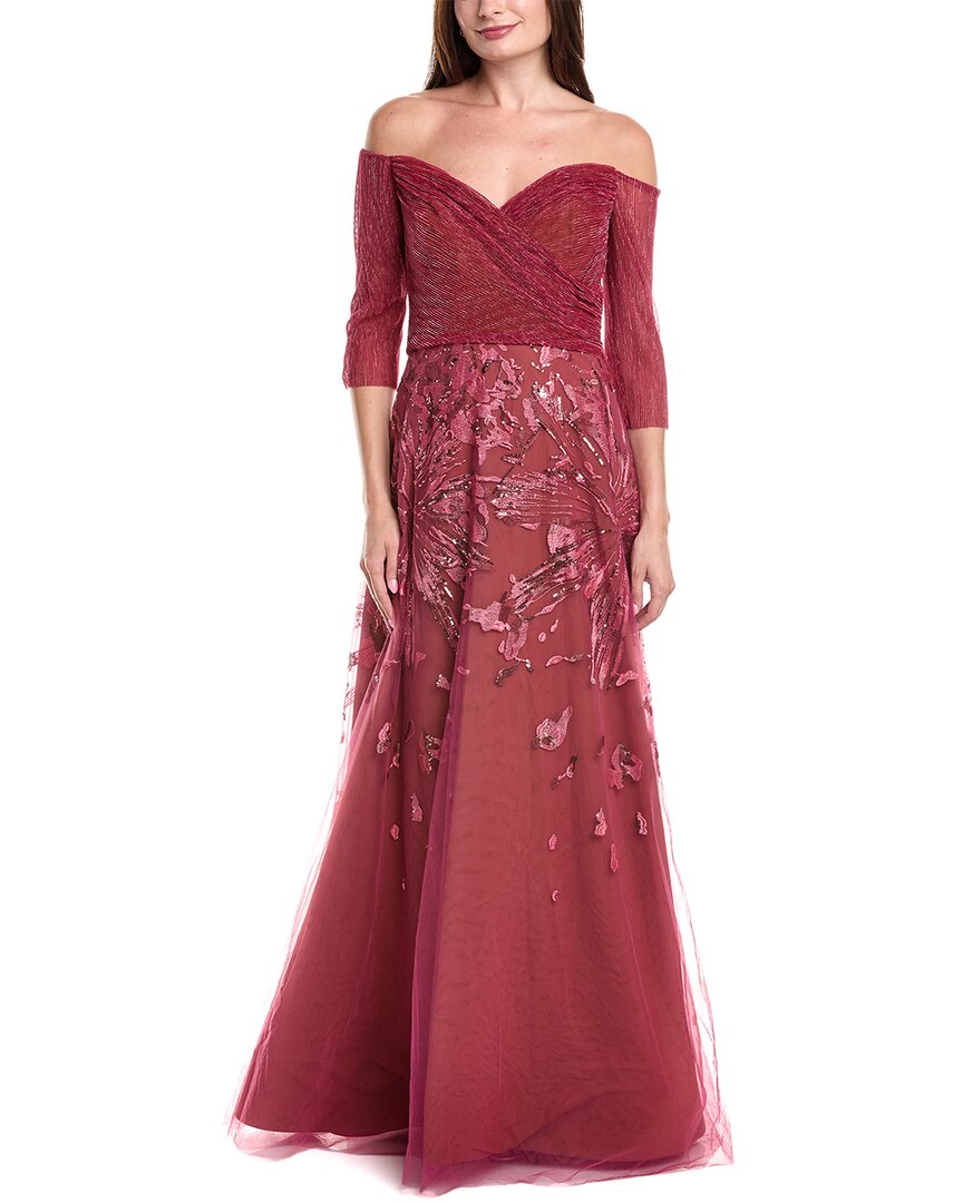 Платье Rene Ruiz с асимметричным сатиновым лифом, розовый
Платье Rene Ruiz с асимметричным сатиновым лифом, розовый