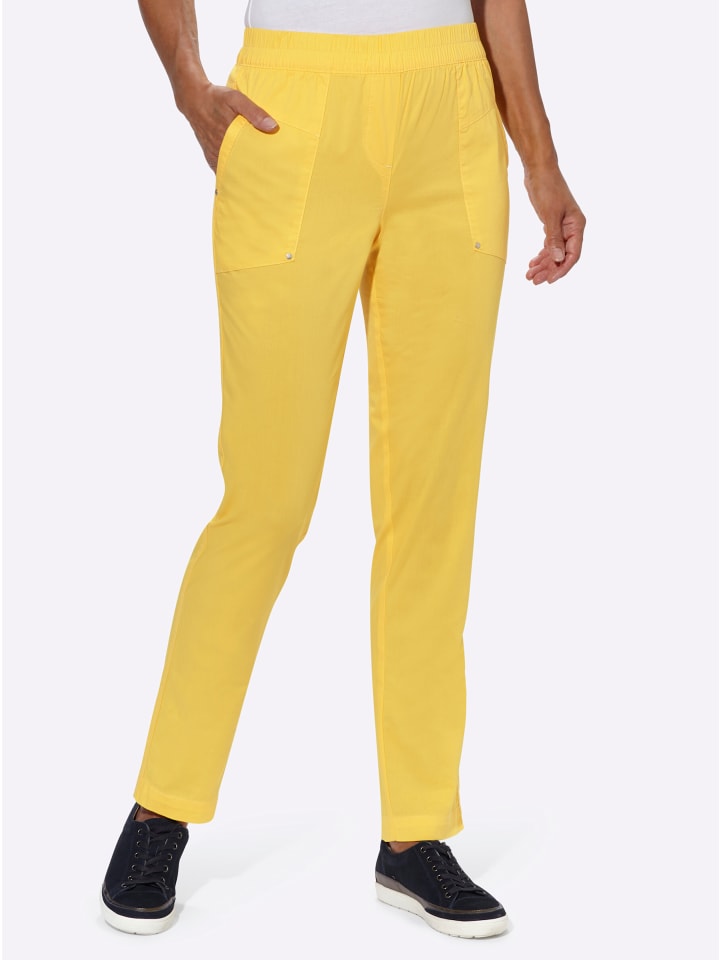 Брюки солнечно-желтого цвета WITT WEIDEN
Брюки солнечно-желтого цвета WITT WEIDEN