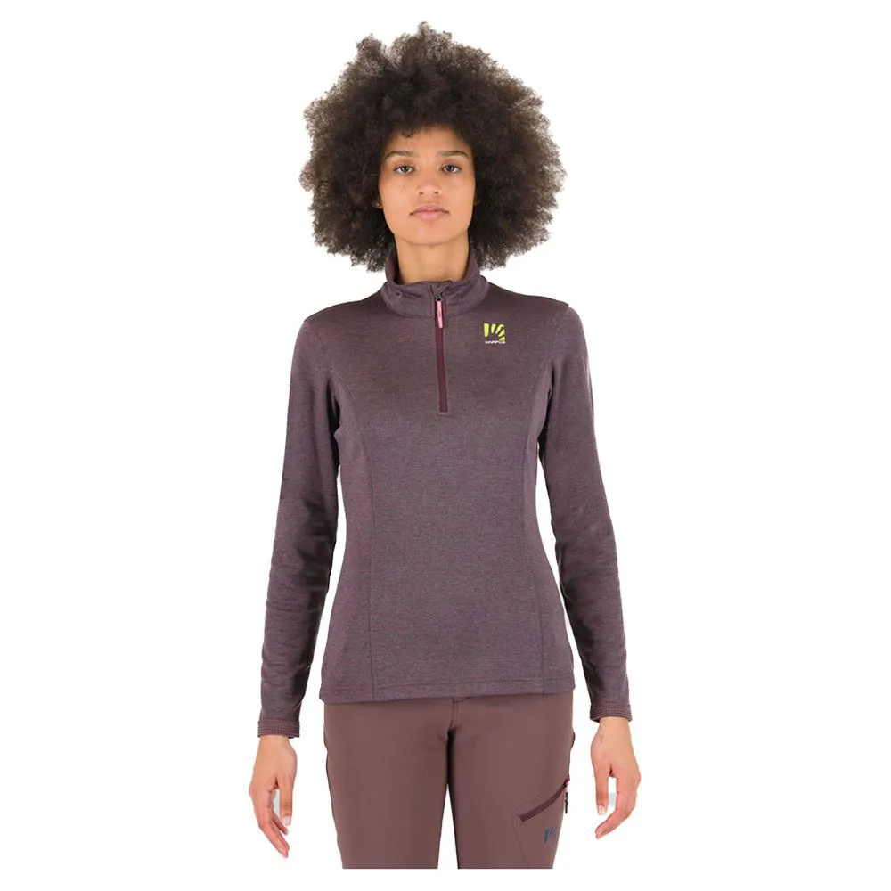 Флис Karpos Pizzocco half zip, серый 
Флис Karpos Pizzocco half zip, серый