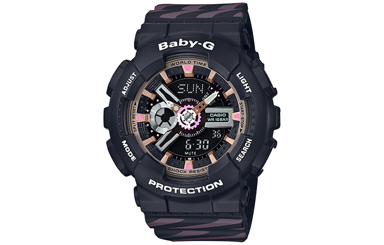 Женские часы BABY-G Black BA-110CH-1A CASIO
Женские часы BABY-G Black BA-110CH-1A CASIO