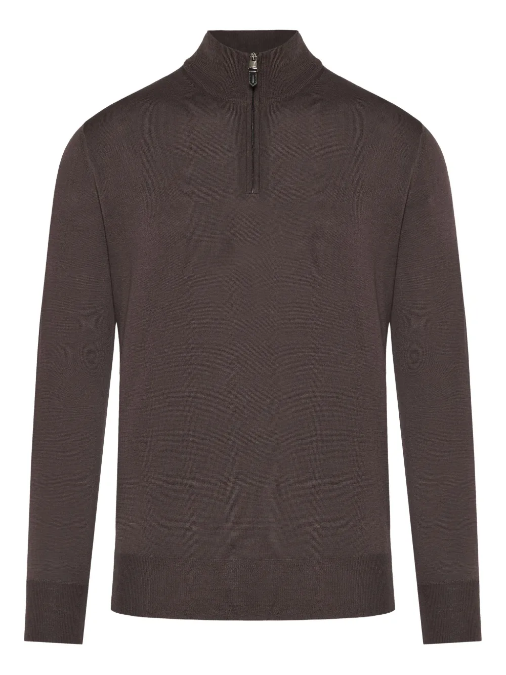 Шерстяная рубашка-поло Canali, коричневый
Шерстяная рубашка-поло Canali, коричневый