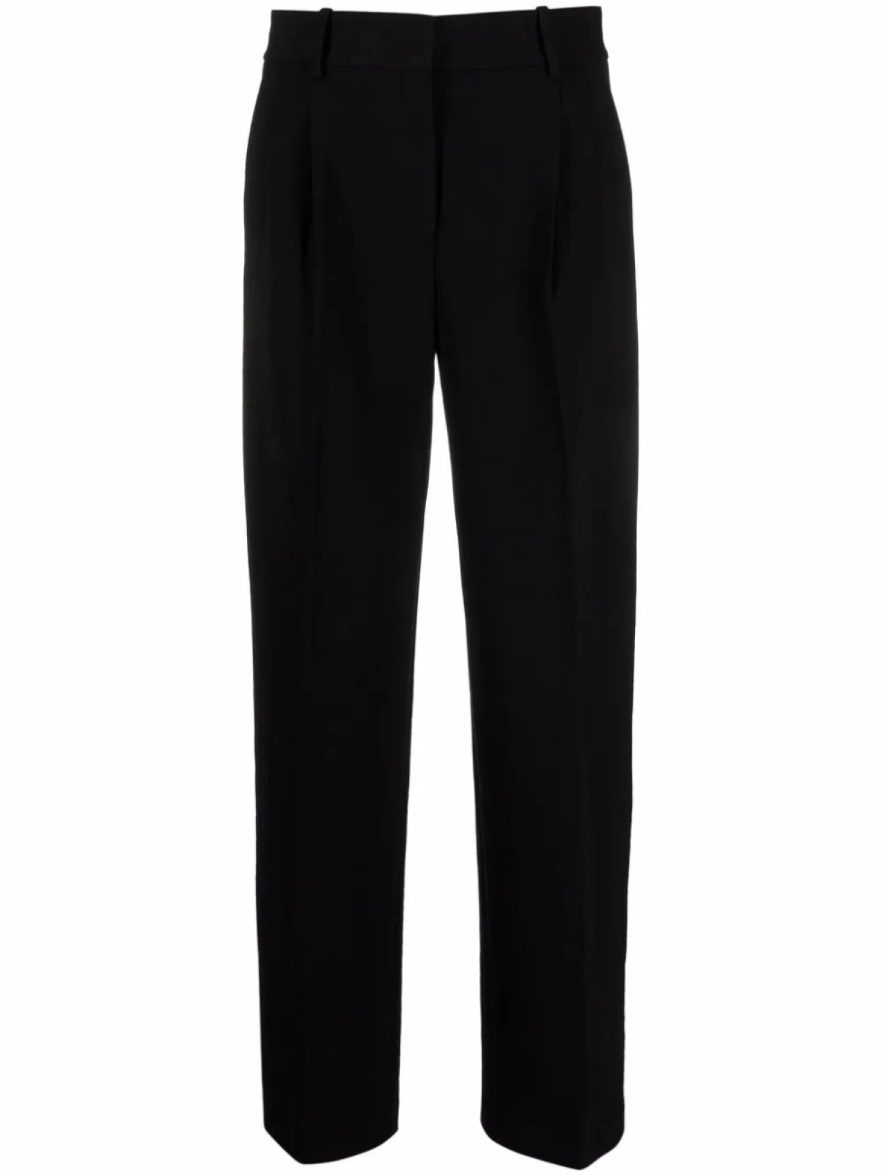 Брюки прямого кроя с завышенной талией Theory, черный
Брюки прямого кроя с завышенной талией Theory, черный