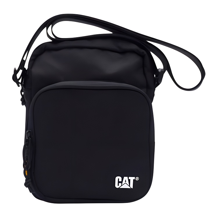 Полиамидная сумка через плечо унисекс черно-синяя CAT
Полиамидная сумка через плечо унисекс черно-синяя CAT