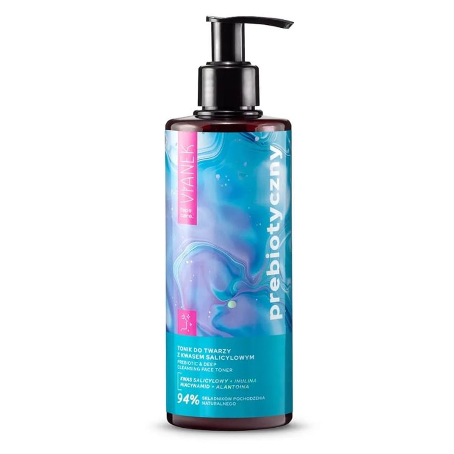 Vianek Пребиотический тоник для лица с салициловой кислотой 300 мл
Vianek Пребиотический тоник для лица с салициловой кислотой 300 мл