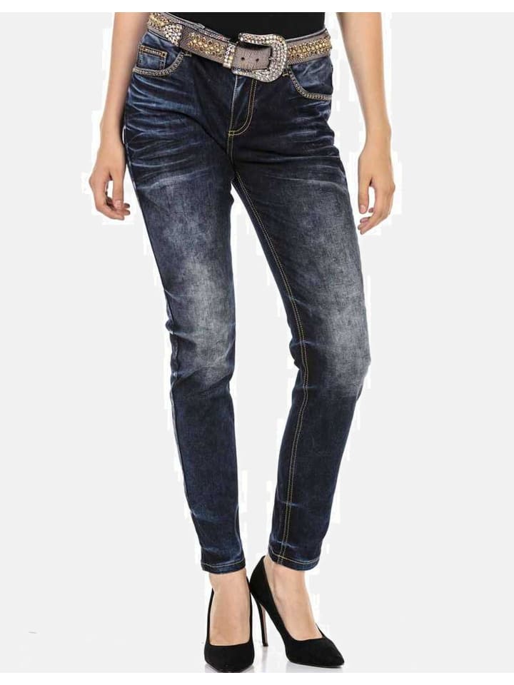 Джинсы Cipo & Baxx, синий 
Джинсы Cipo & Baxx, синий