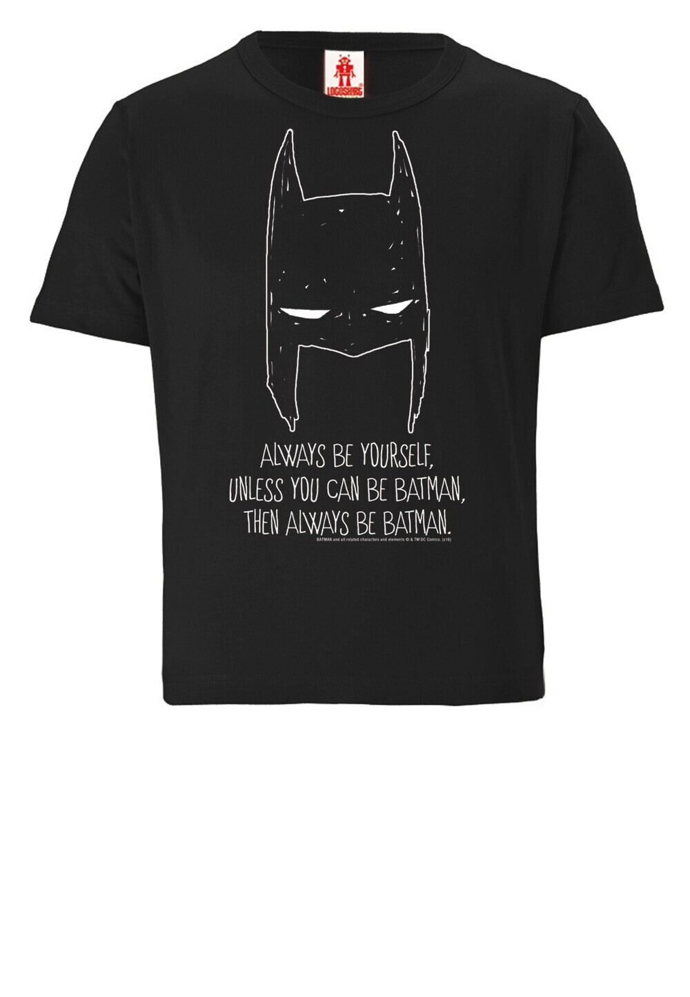 Футболка Logoshirt DC Comics - Batman, Always Be Yourself, черный
Футболка Logoshirt DC Comics - Batman, Always Be Yourself, черный
