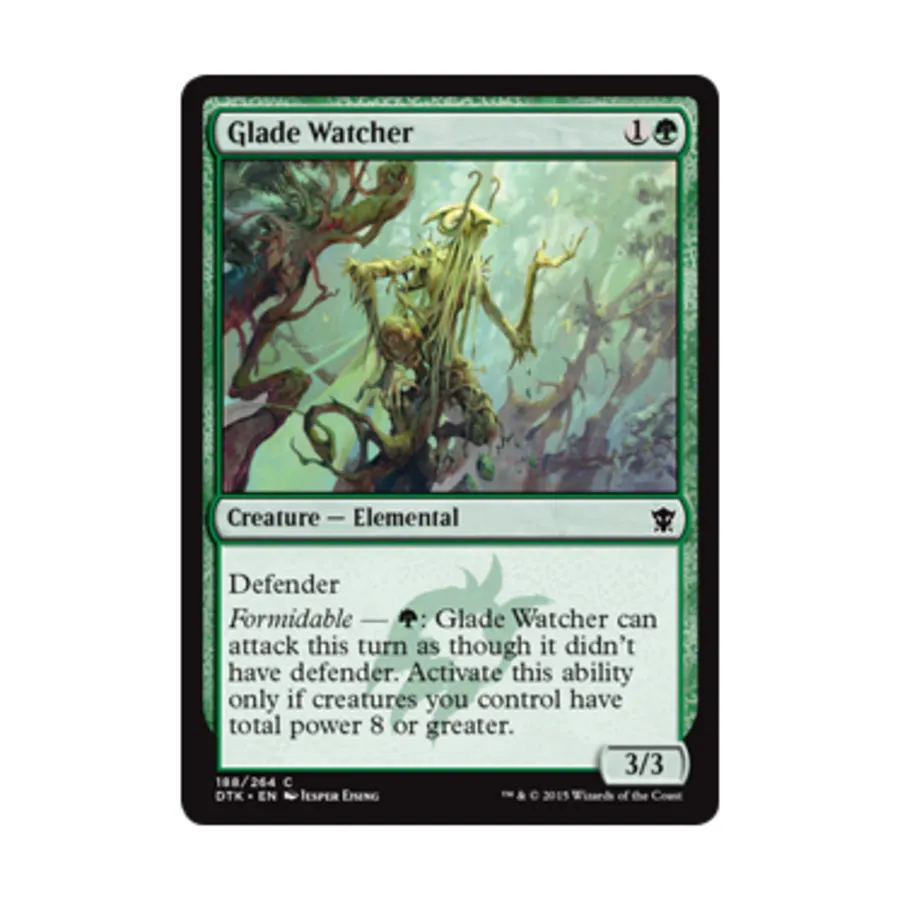 CCG Страж поляны (клавиша С), MTG - Dragons of Tarkir
CCG Страж поляны (клавиша С), MTG - Dragons of Tarkir