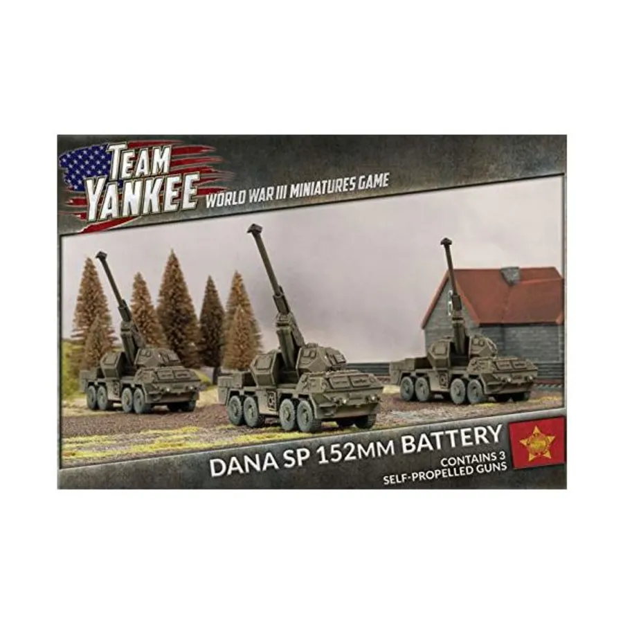 Аккумулятор DANA SP152мм, Team Yankee - World War III - Soviet Army (1:100)
Аккумулятор DANA SP152мм, Team Yankee - World War III - Soviet Army (1:100)