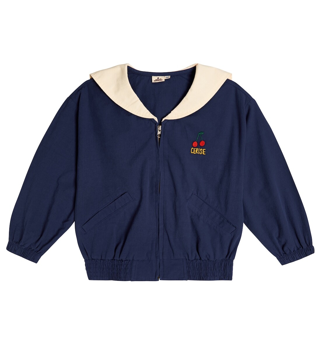 Вишневый хлопковый пиджак Jellymallow, синий
Вишневый хлопковый пиджак Jellymallow, синий