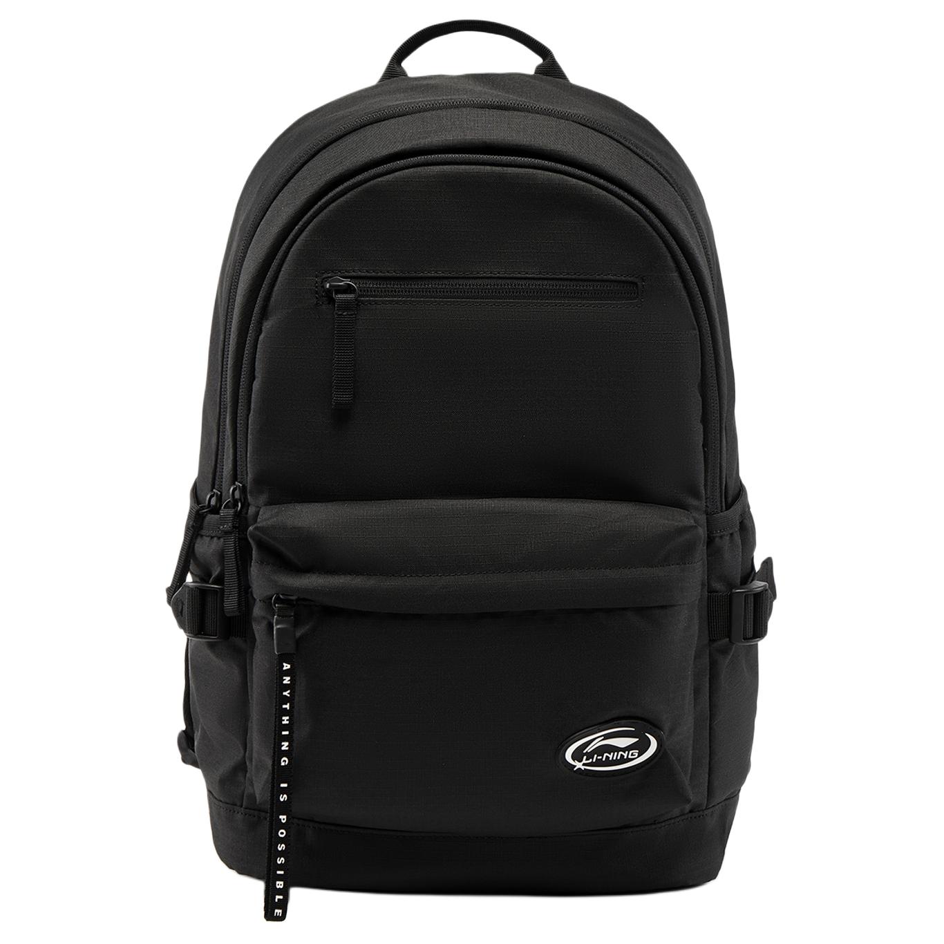LINING Полиэстеровый рюкзак унисекс черный, Black
LINING Полиэстеровый рюкзак унисекс черный, Black