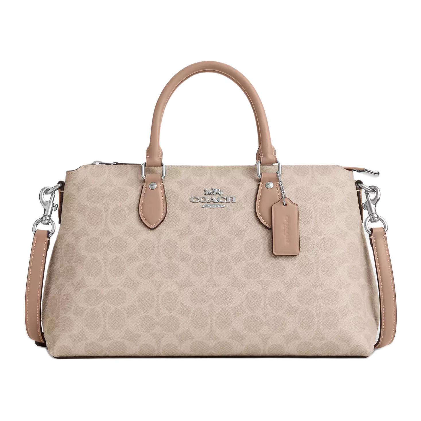 COACH Плечевая сумка из ПВХ большая женская хаки
COACH Плечевая сумка из ПВХ большая женская хаки