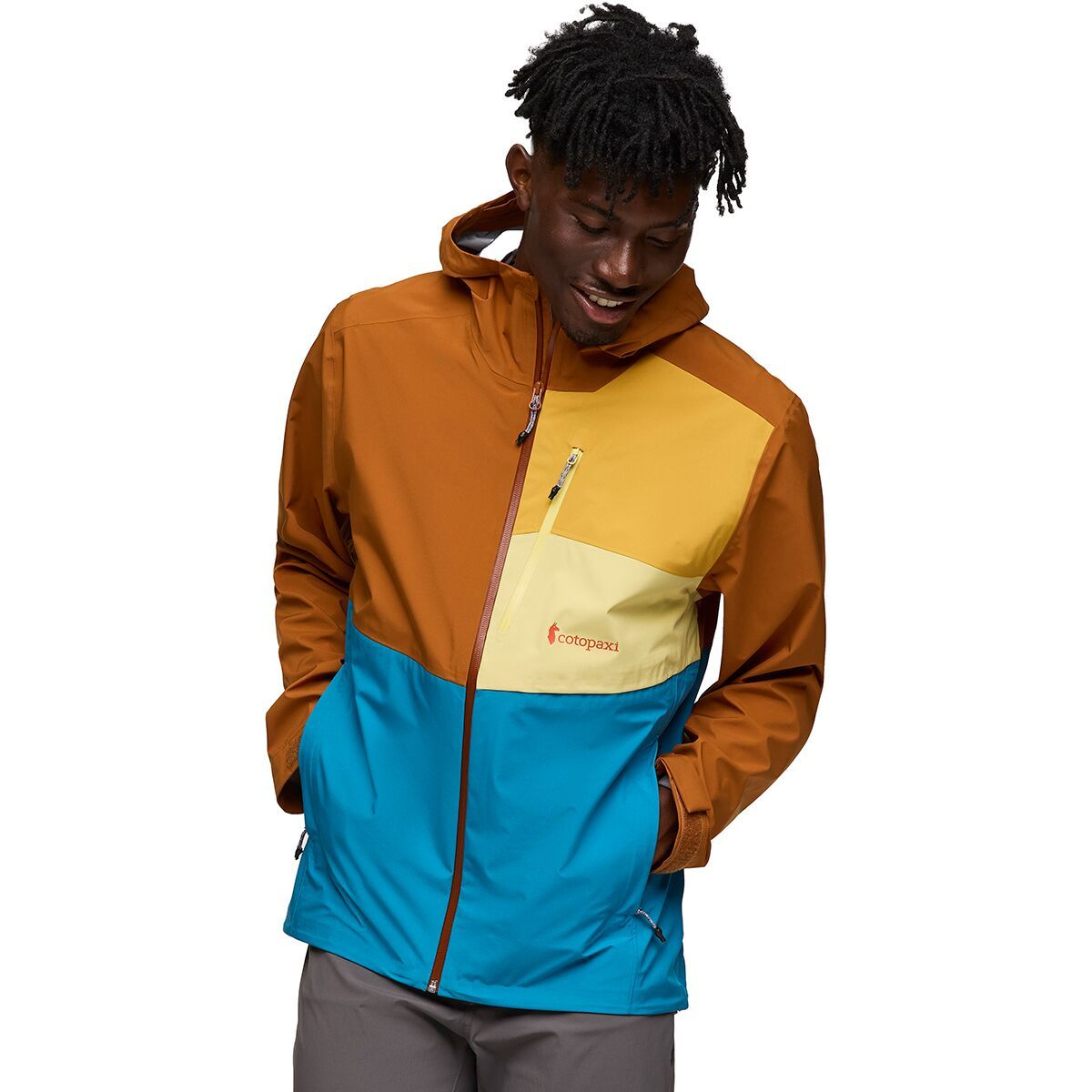 Непромокаемая куртка с капюшоном 3L Cotopaxi, мультиколор 
Непромокаемая куртка с капюшоном 3L Cotopaxi, мультиколор