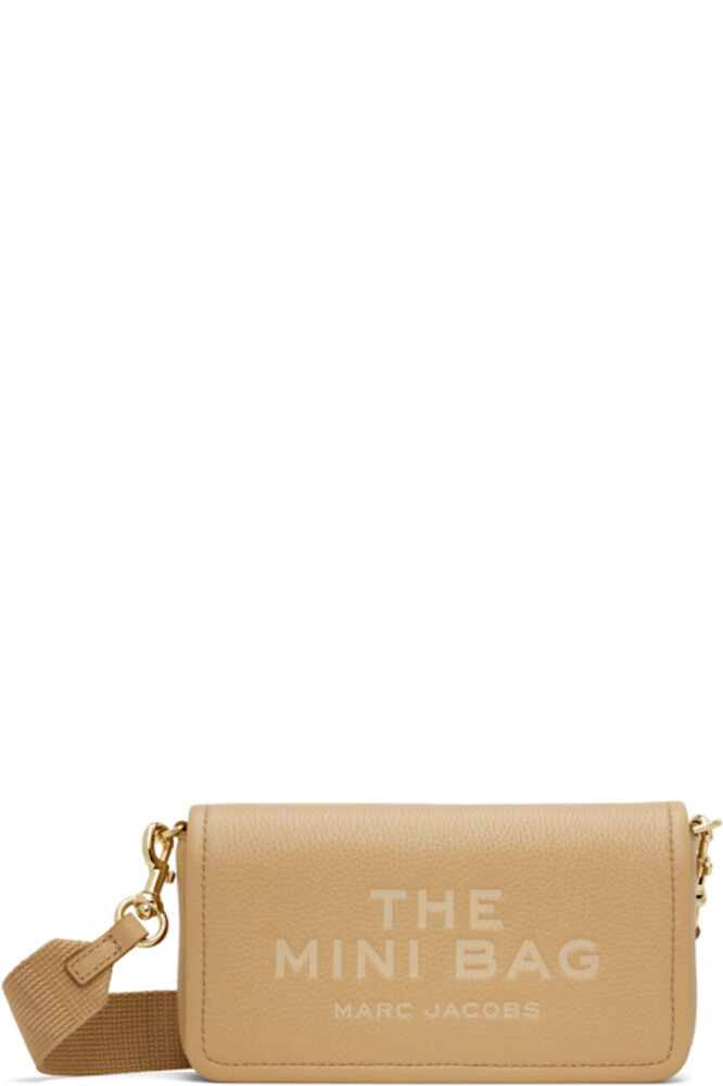 Сумка 'The Leather Mini' цвета загара Marc Jacobs
Сумка 'The Leather Mini' цвета загара Marc Jacobs