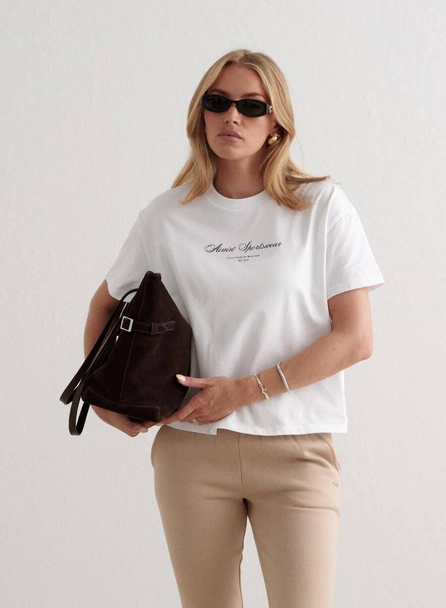 AIM'N Женская футболка для йоги с коротким рукавом, белая
AIM'N Женская футболка для йоги с коротким рукавом, белая