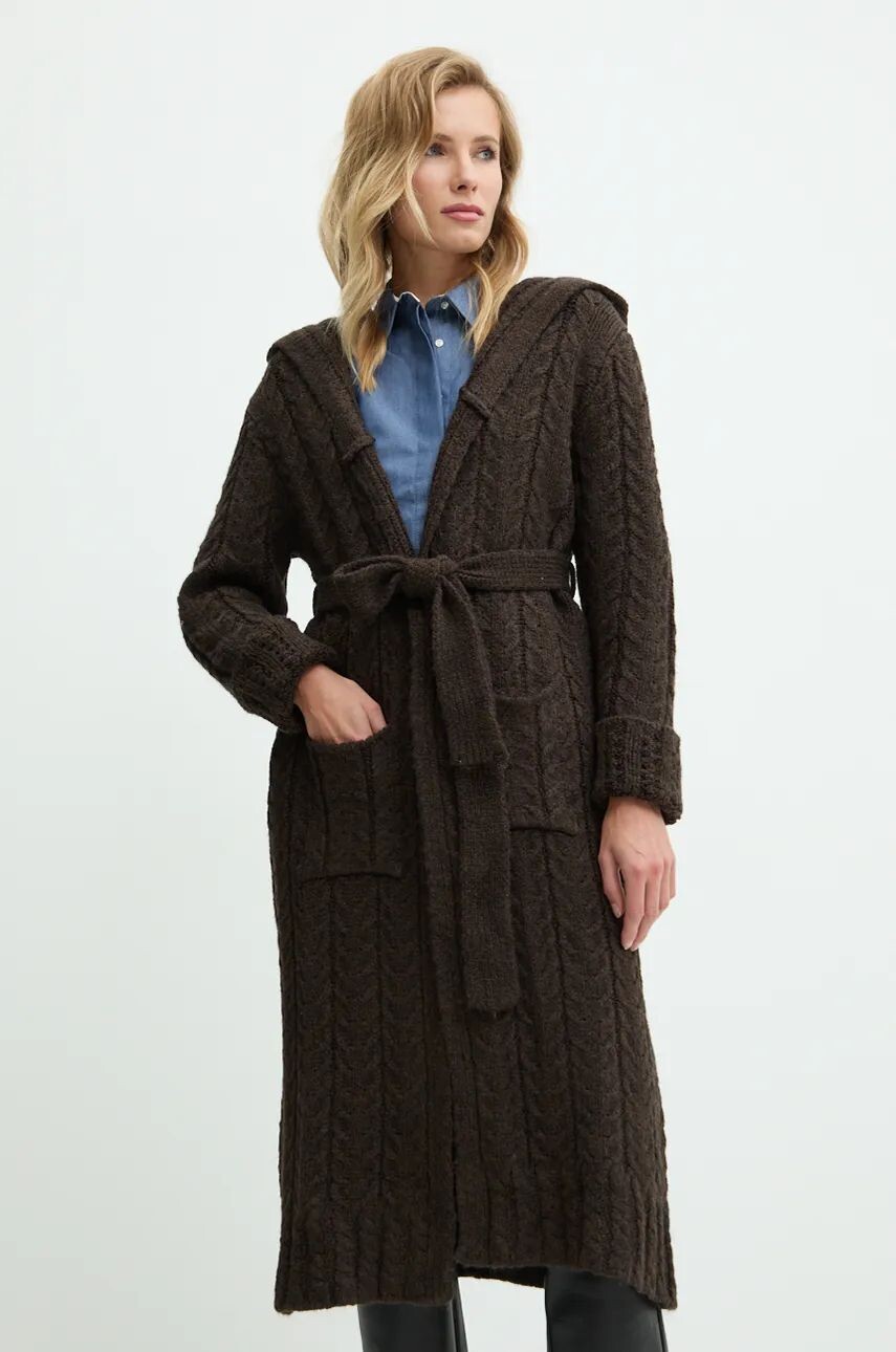 Кардиган Answear Lab, коричневый
Кардиган Answear Lab, коричневый