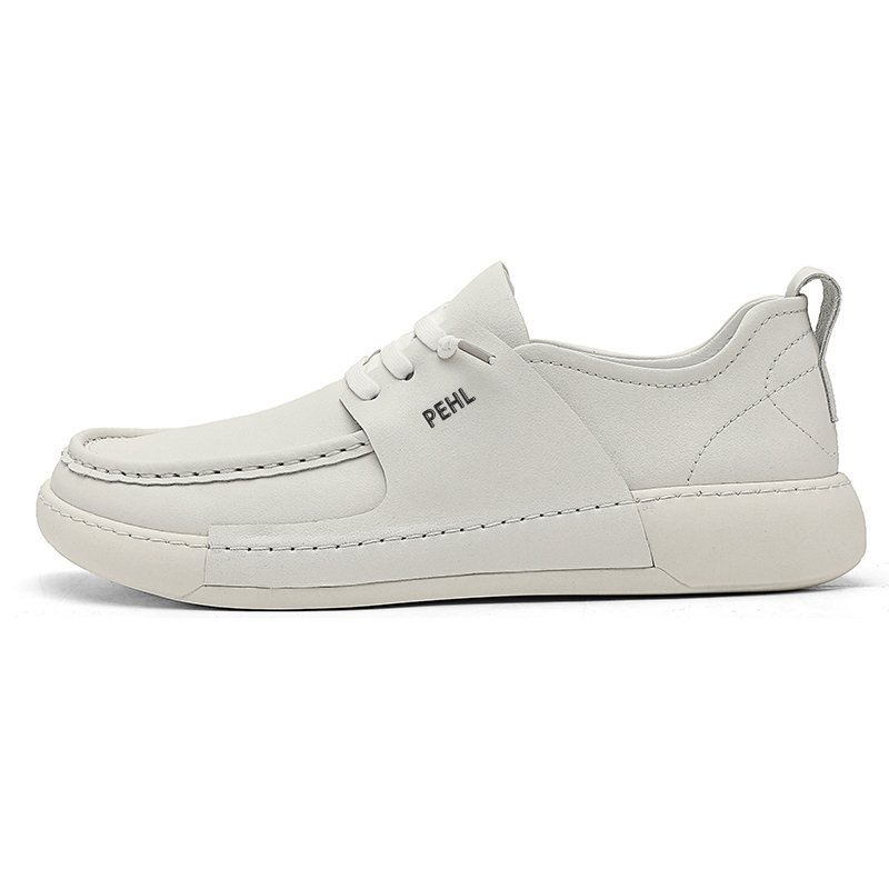PEHL Мужские повседневные кеды низкие белые, цвет White
PEHL Мужские повседневные кеды низкие белые, цвет White