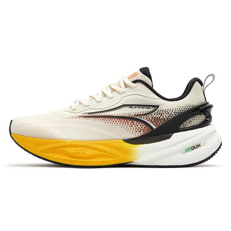 361° Кроссовки мужские бежево-желтые с низкой амортизацией и износостойкостью для повседневного бега
361° Кроссовки мужские бежево-желтые с низкой амортизацией и износостойкостью для повседневного бега