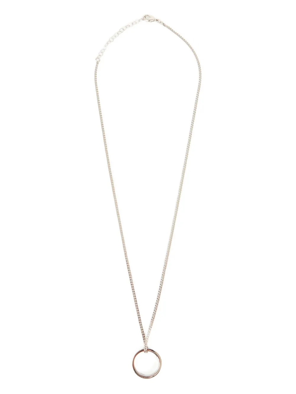 Колье с подвеской-логотипом MM6 Maison Margiela, серебяный
Колье с подвеской-логотипом MM6 Maison Margiela, серебяный