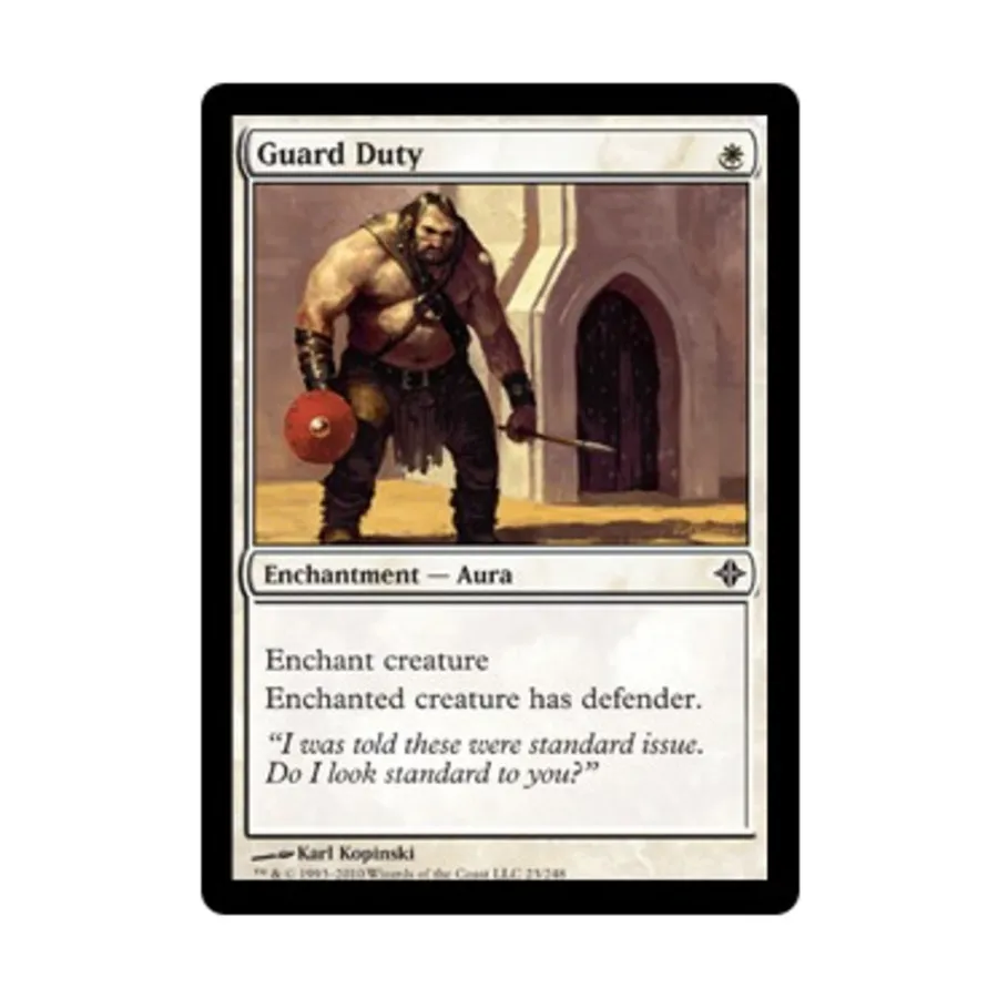 CCG Дежурство по охране (С), MTG - Rise of the Eldrazi
CCG Дежурство по охране (С), MTG - Rise of the Eldrazi
