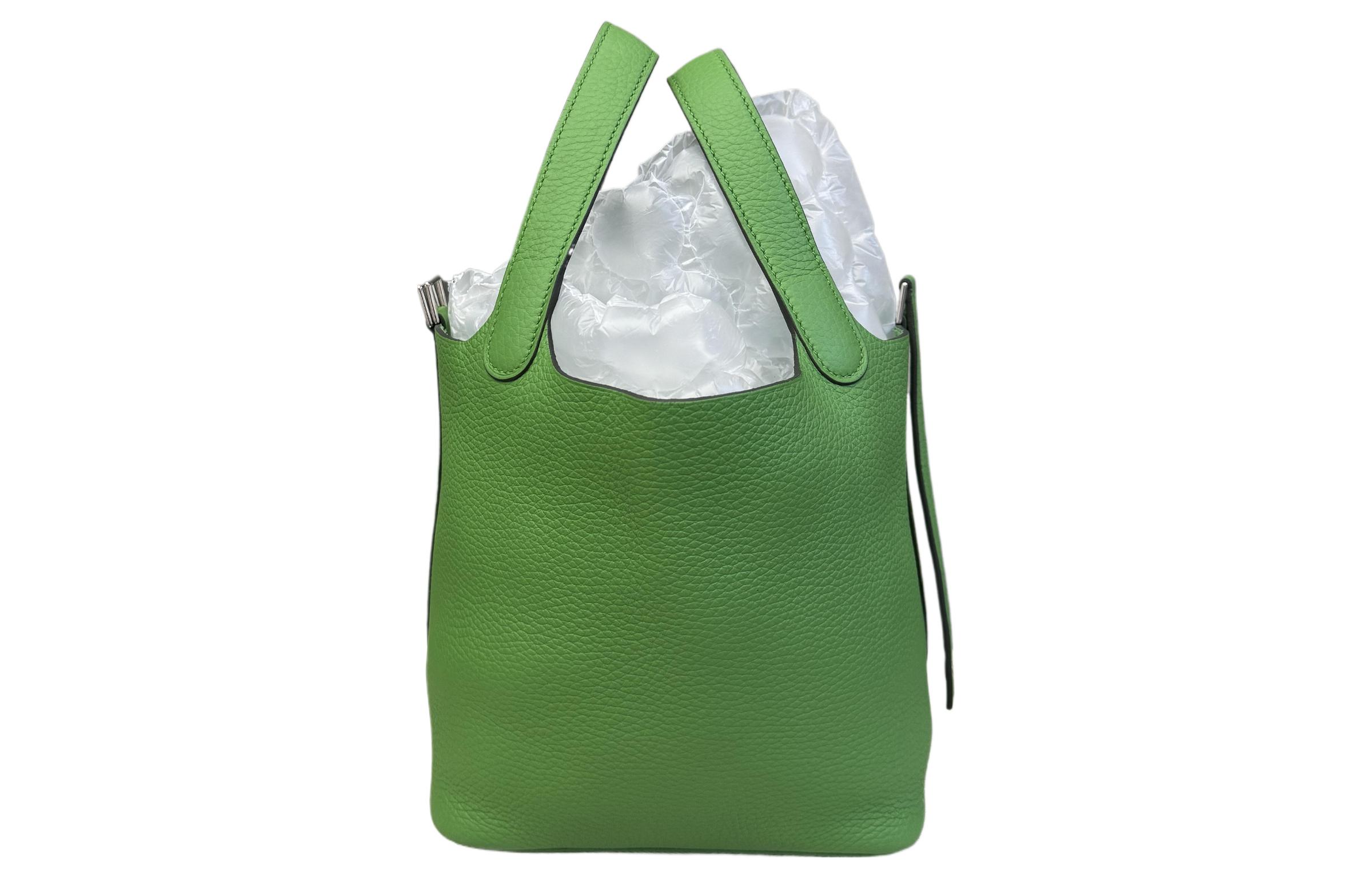 HERMES Пикотин Лок Клеменс Бычья кожа Сумка-корзинка Сумка-ведро Женская сумка А8 Лента Юка Зеленый
HERMES Пикотин Лок Клеменс Бычья кожа Сумка-корзинка Сумка-ведро Женская сумка А8 Лента Юка Зеленый