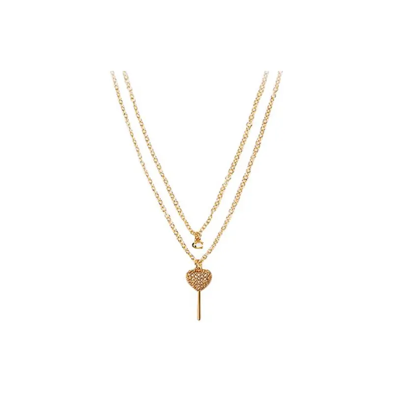 COACH Медное ожерелье женское золотое
COACH Медное ожерелье женское золотое