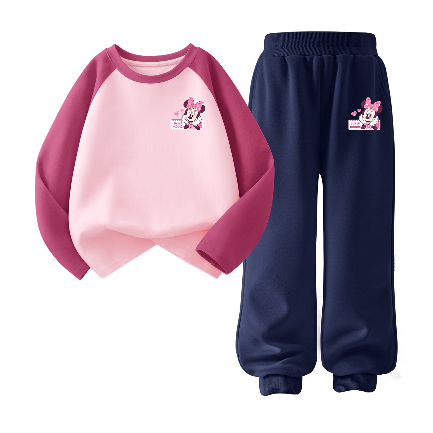 Детская повседневная спортивная одежда Disney, фуксия
Детская повседневная спортивная одежда Disney, фуксия