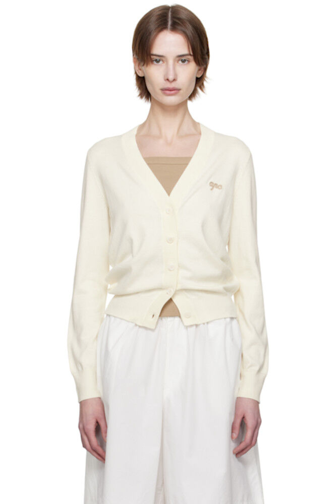 Кардиган цвета беранжера с оттенком белого A.P.C.
Кардиган цвета беранжера с оттенком белого A.P.C.