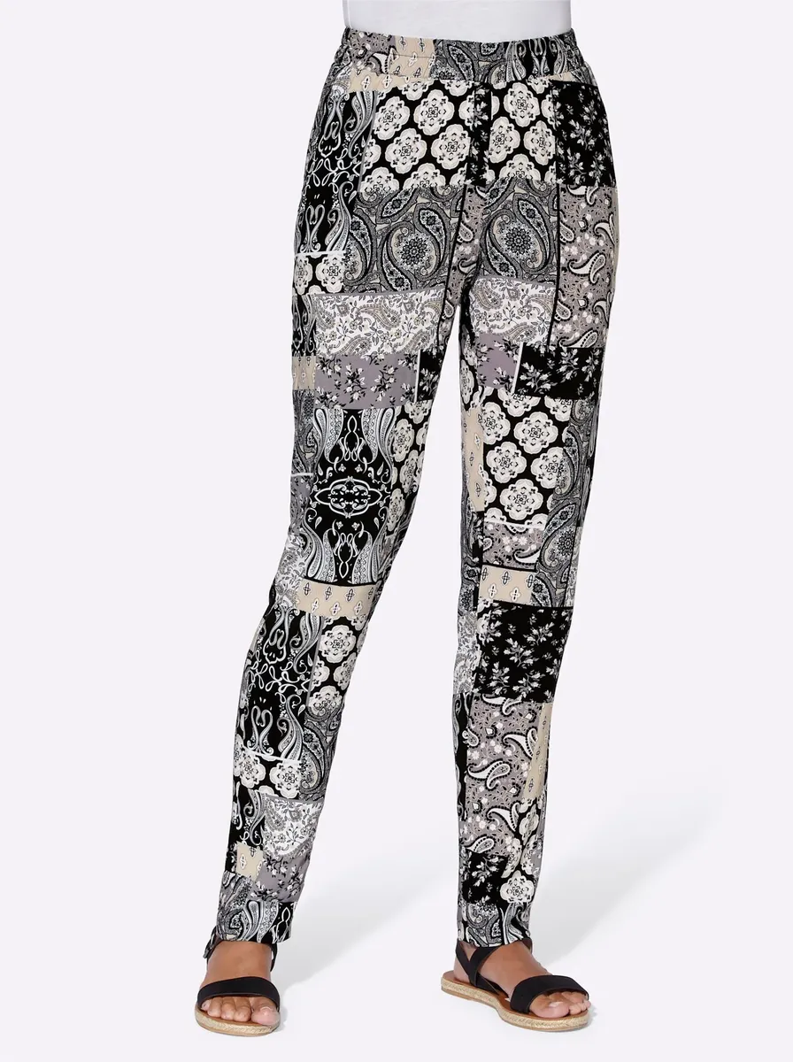 Вдохновляющие брюки без застежки Inspirationen, цвет Schwarz-Sand-Bedruckt
Вдохновляющие брюки без застежки Inspirationen, цвет Schwarz-Sand-Bedruckt