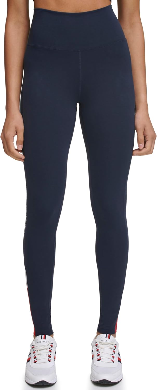 Женские спортивные леггинсы Tommy Hilfiger с цветными блоками и логотипом на ленте, высокой талией, Navy
Женские спортивные леггинсы Tommy Hilfiger с цветными блоками и логотипом на ленте, высокой талией, Navy