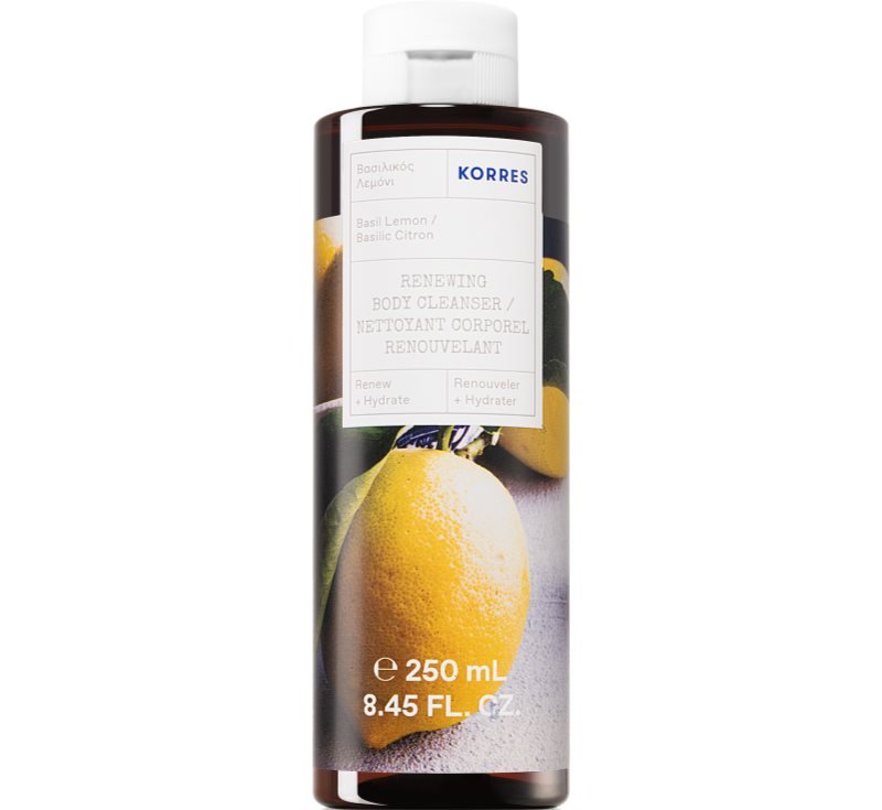 Korres Гель для душа Basil Lemon 250 мл
Korres Гель для душа Basil Lemon 250 мл
