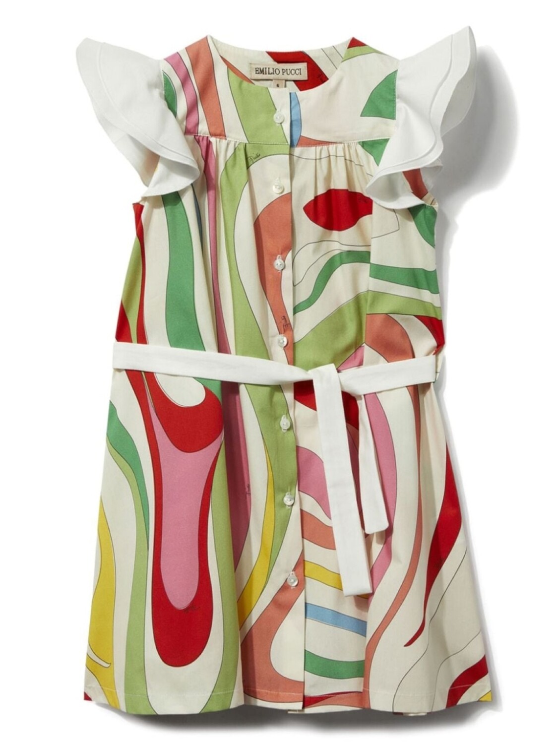 PUCCI Junior платье без рукавов с принтом, белый
PUCCI Junior платье без рукавов с принтом, белый