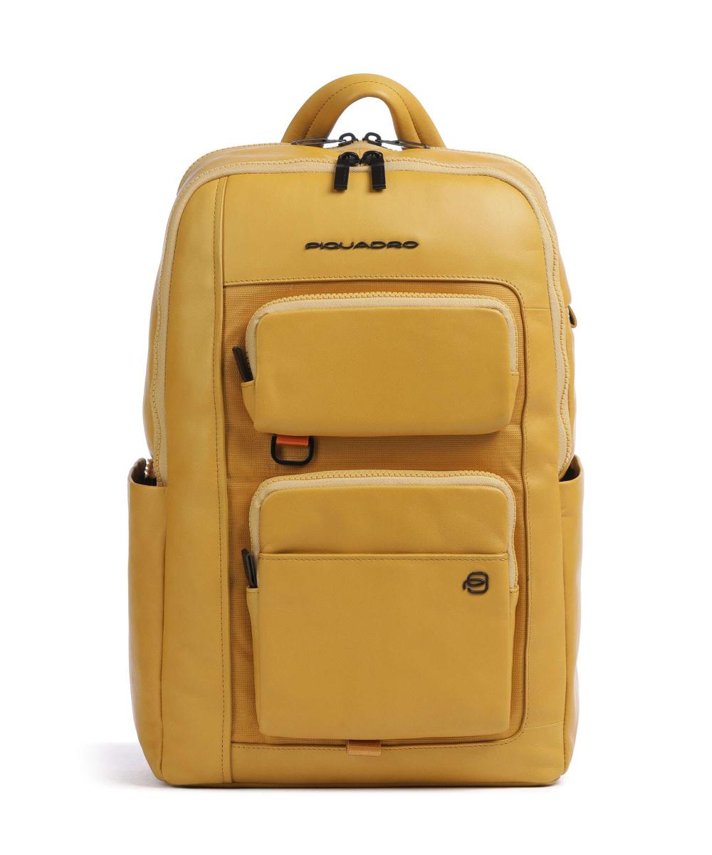 Рюкзак Liko из мелкозернистой кожи Piquadro, желтый
Рюкзак Liko из мелкозернистой кожи Piquadro, желтый