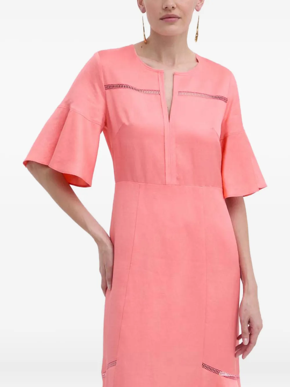 Платье с рукавами-клеш BOSS, розовый
Платье с рукавами-клеш BOSS, розовый