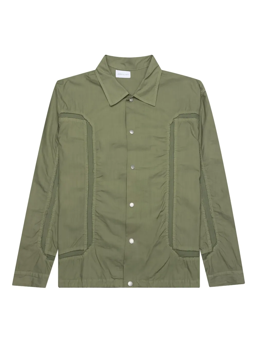 Рубашка с потертыми деталями John Elliott, зеленый
Рубашка с потертыми деталями John Elliott, зеленый