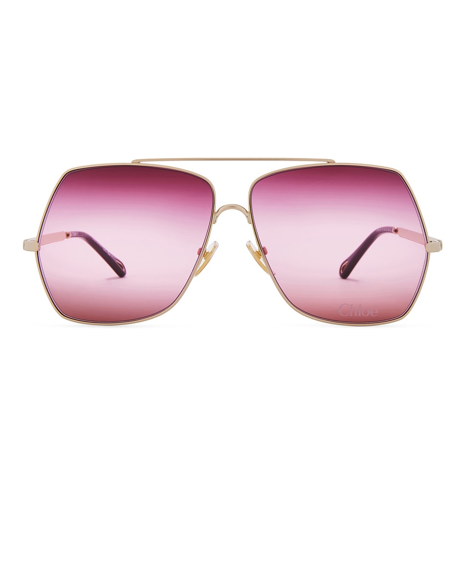 Aly Солнцезащитные очки Chloe, Gold & Red
Aly Солнцезащитные очки Chloe, Gold & Red