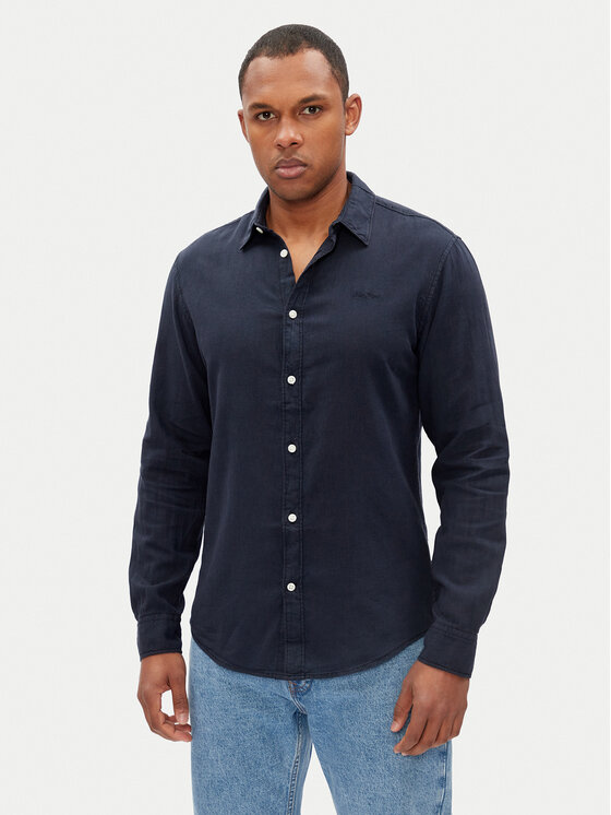 Рубашка обычного кроя Arnau PM308844 Pepe Jeans, синий
Рубашка обычного кроя Arnau PM308844 Pepe Jeans, синий