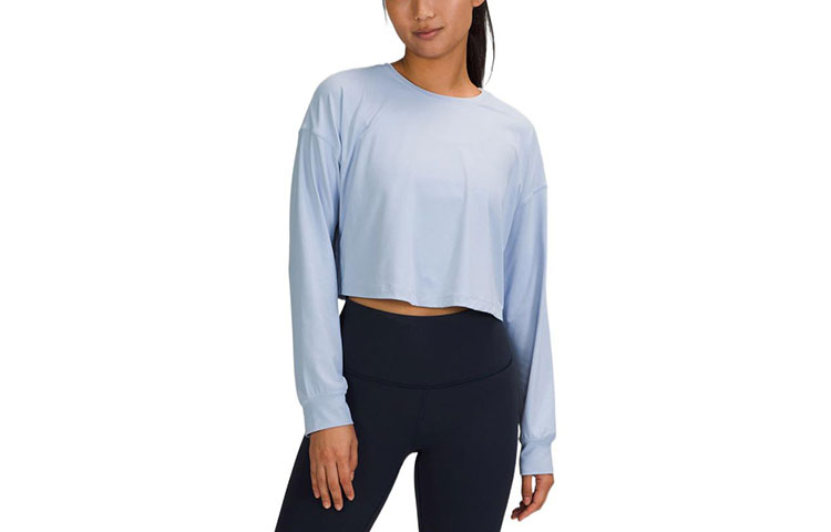 Футболка-кроп Lululemon, осенний красный
Футболка-кроп Lululemon, осенний красный