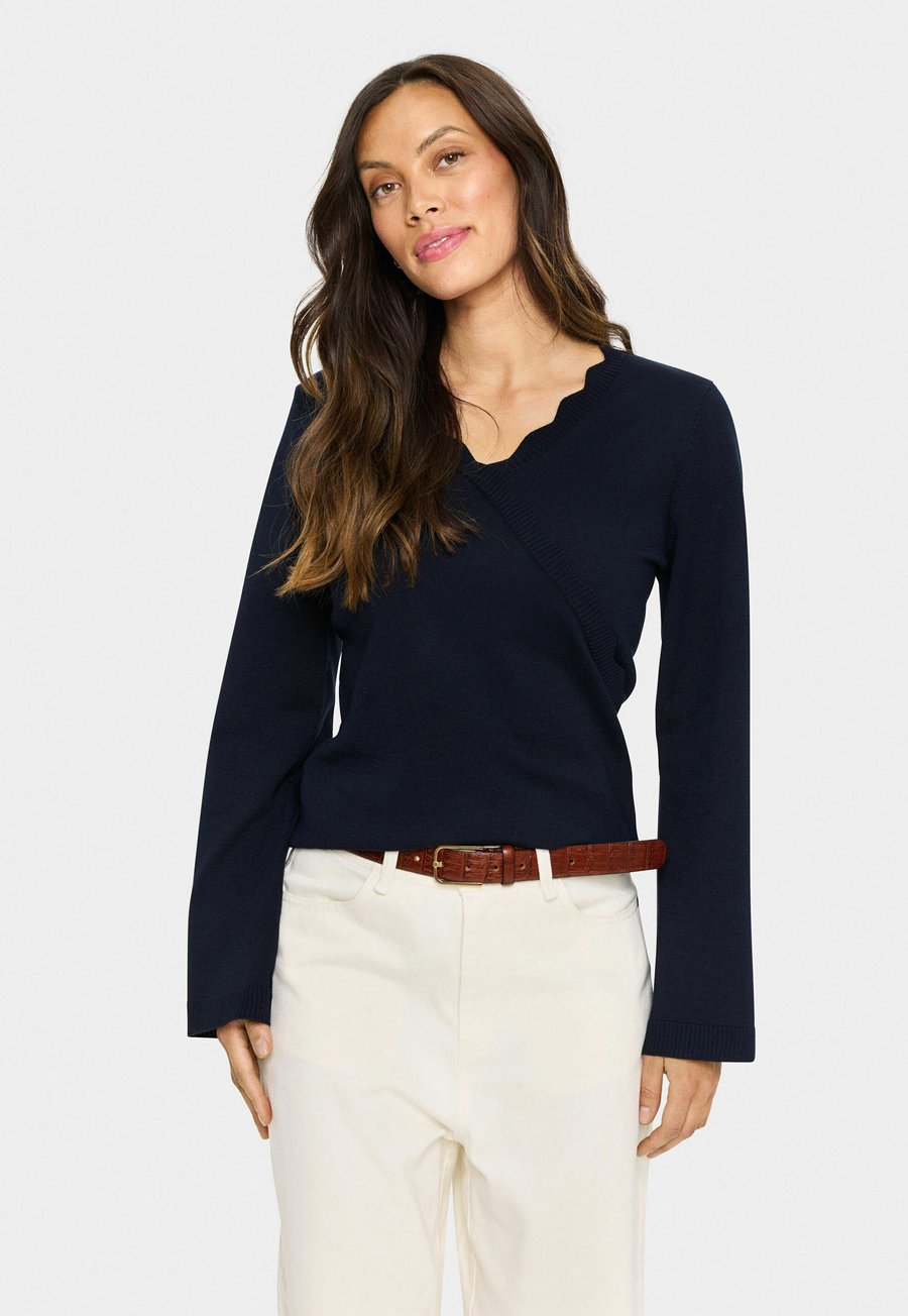 Джемпер Saint Tropez MADLENASZ, Night Sky/Dark Blue
Джемпер Saint Tropez MADLENASZ, Night Sky/Dark Blue