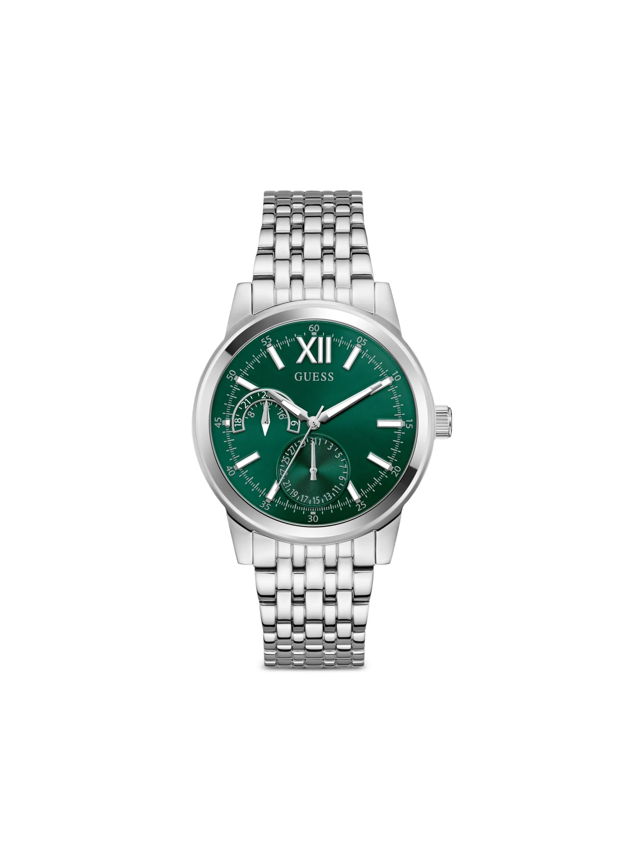 Наручные часы 44 мм Guess Usa, зеленый
Наручные часы 44 мм Guess Usa, зеленый