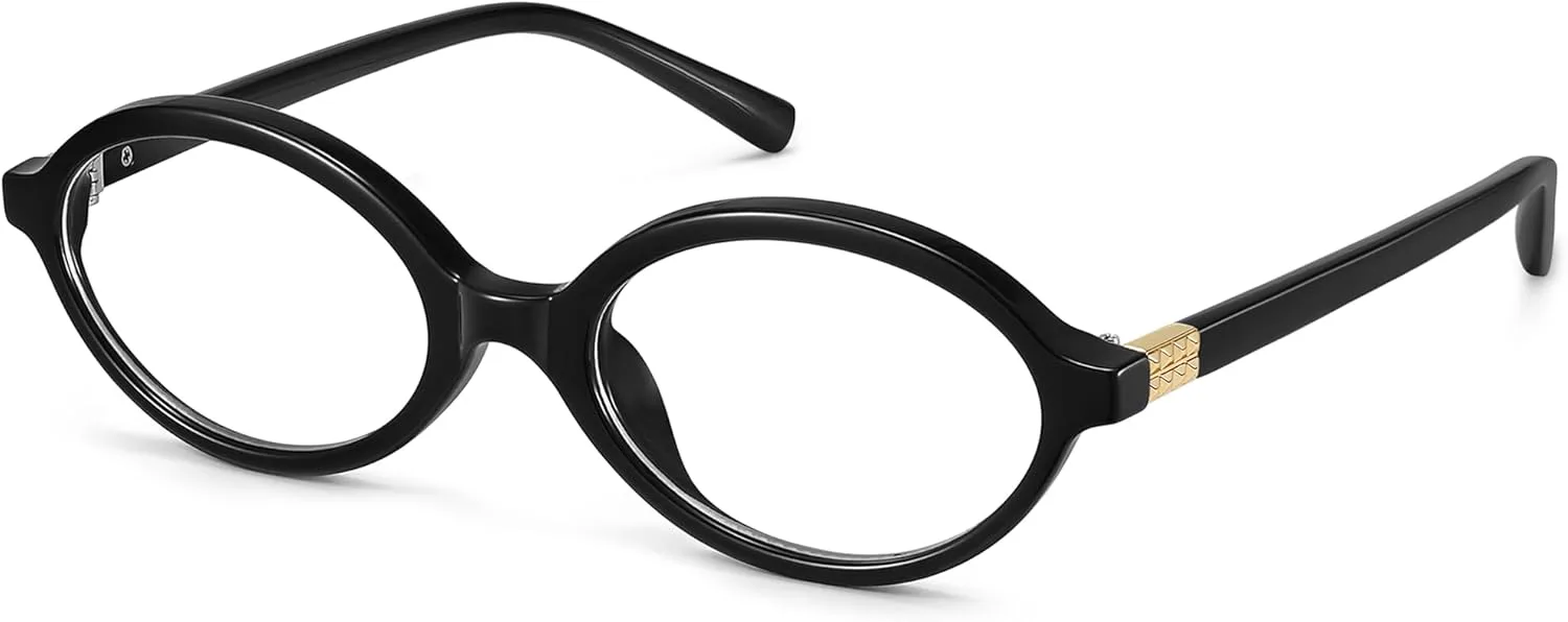 Ретро овальные солнцезащитные очки для женщин, модные маленькие винтажные круглые солнцезащитные очки с защитой от УФ-излучения Fozono, Black Frame/Clear Lens
Ретро овальные солнцезащитные очки для женщин, модные маленькие винтажные круглые солнцезащитные очки с защитой от УФ-излучения Fozono, Black Frame/Clear Lens