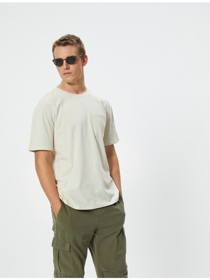 Футболка KOTON T shirt, экрю
Футболка KOTON T shirt, экрю