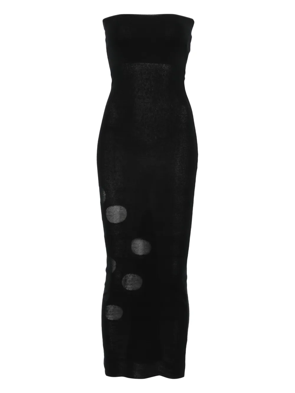 Трикотажное платье миди Paloma Wool, черный 
Трикотажное платье миди Paloma Wool, черный