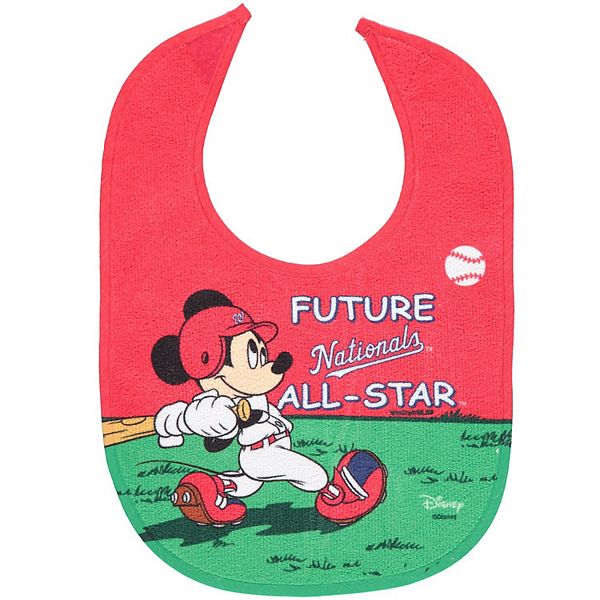 Нагрудник для малыша Washington Nationals Disney Mickey All Pro Wincraft
Нагрудник для малыша Washington Nationals Disney Mickey All Pro Wincraft